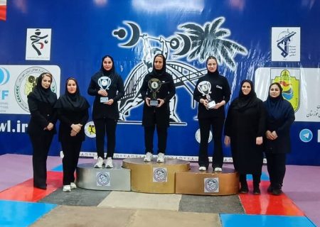 معرفی برترین‌های جشنواره وزنه‌برداری نونهالان دختر خوزستان