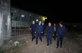 بازدید مدیرعامل سازمان آب و برق خوزستان از سد و نیروگاه مسجدسلیمان